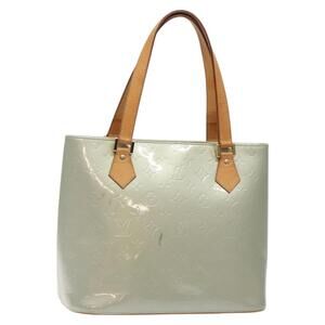 LOUIS VUITTON Monogram Vernis Houston Hand Bag Gris M91053